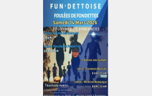 14/03/2026: La FUNDETTOISE+ Marche Nordique