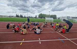 Kinder Joy of moving Athletics Day : plus de 30 enfants découvrent l’athlétisme à l’USSP