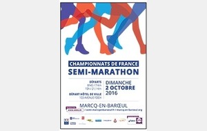 CHAMPIONNATS de FRANCE de SEMI-MARATHON