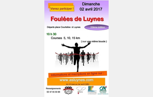 33ème FOULEES de LUYNES