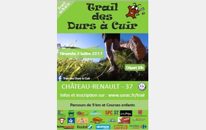 TRAIL URBAIN DES DURS à CUIR à CHÂTEAU RENAULT