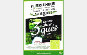LA FARDILLIERE Course Nature des 3 Gués  VILLIERS AU BOUIN