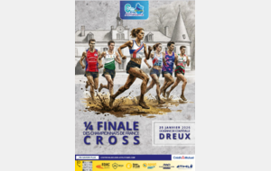 25/01/2026 :1/4 de FINALE des CHAMPIONNATS DE FRANCE DE CROSS COUNTRY à DREUX