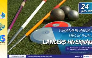 24/01/2026 CHAMPIONNATS REGIONAUX DE LANCERS HIVERNAUX à SAINT CYR SUR LOIRE