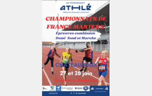 20/09/2026: Championnats de FRANCE Masters à Châtearoux